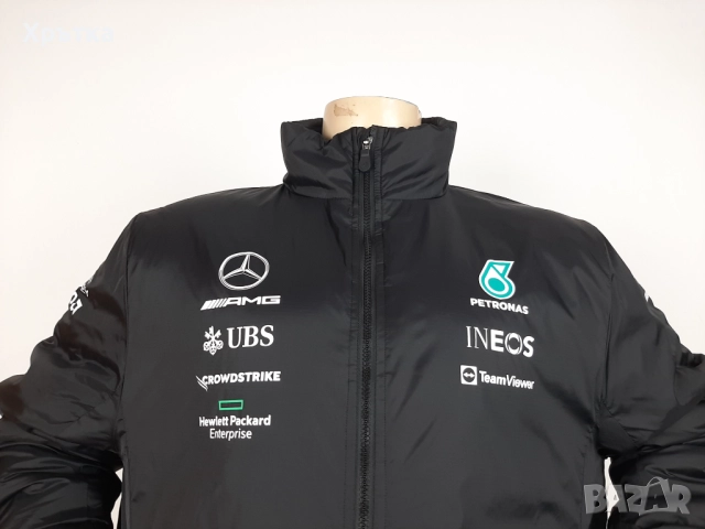 Mercedes AMG F1 Team - Оригинално мъжко яке размер 2XL, снимка 8 - Якета - 52938827