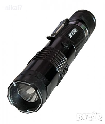 POWER STYLE LED мощен прожектор фенер+електрошок М11 за оцеляване, снимка 11 - Къмпинг осветление - 39118738