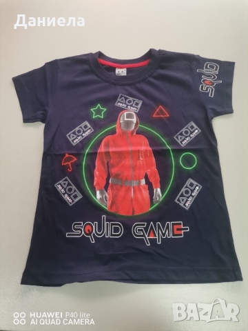 Блуза SQUID GAME /скуид гейм , снимка 1 - Детски Блузи и туники - 36059630
