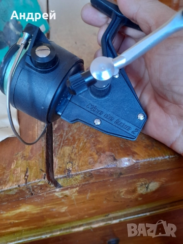 Стара риболовна макара Germina Nixe de Luxe 2, снимка 3 - Макари - 51433640