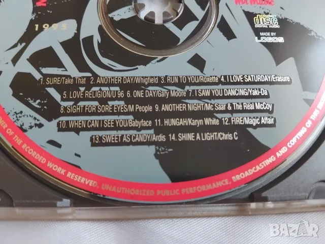 Mr Music Hits 1- 1995 - оригинален диск музика, снимка 2 - CD дискове - 56155074