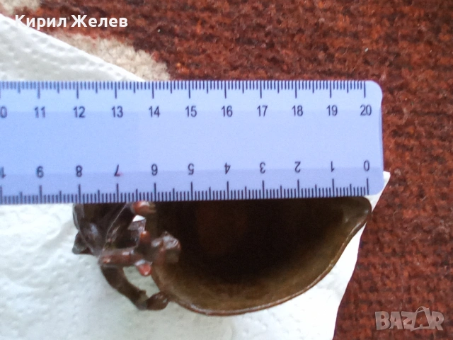 Китайска бронзова чаша 45874, снимка 8 - Колекции - 53754611