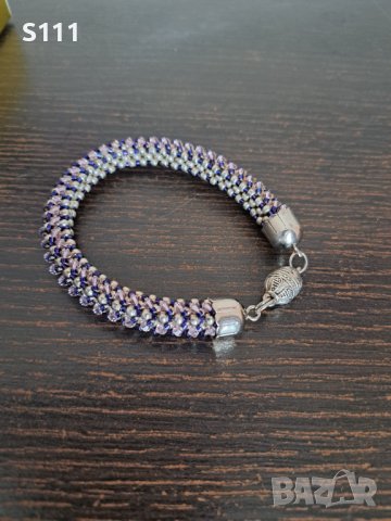 Уникални гривни от японски MIYUKI мъниста, изцяло ръчна изработка, снимка 6 - Гривни - 42444611