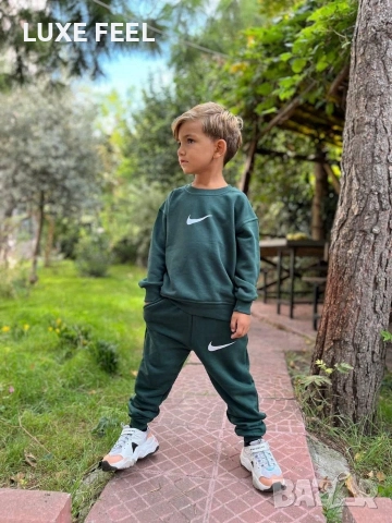 Детски Памучни Комплекти -9,10,14г ⚜️The North Face Nike Boss