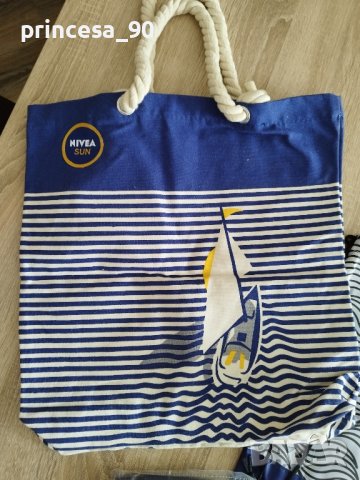 Комплект плажна чанта Nivea, снимка 2 - Чанти - 42554554