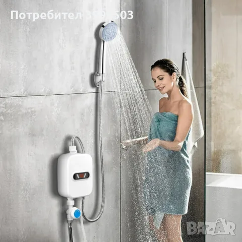 Проточен термостатичен бойлер за мигновена топла вода, снимка 6 - Бойлери - 55812331