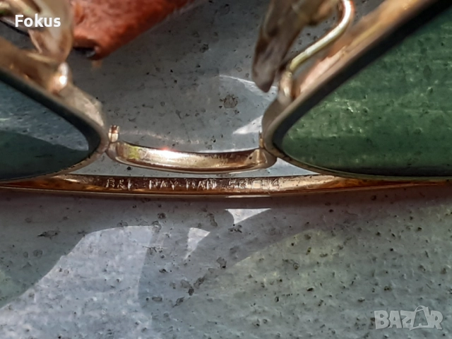 Слънчеви очила Ray Ban Bausch & Lomb - Рей Бан оригинал, снимка 7 - Антикварни и старинни предмети - 51486300