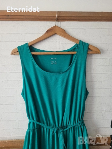 Нова дълга зелена рокля ESMARA , снимка 6 - Рокли - 51863247