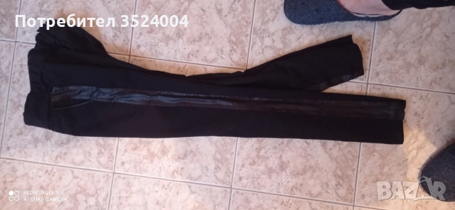 нов елегантен черен клин с кант и с джобове размер М българско производство , снимка 3 - Клинове - 53393340