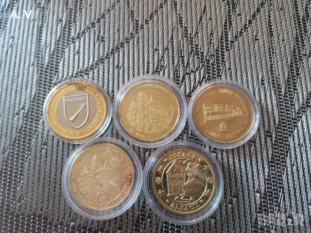 Монети Сувенири , снимка 2 - Нумизматика и бонистика - 53081025