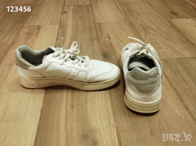 Бели кецки, Маратонки Н&М кецове, снимка 2 - Маратонки - 49540450