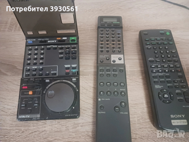 Лот дистанционни Sony за dat video cd tuner tape phono, снимка 2 - Други - 53200165