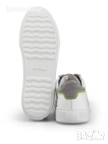 Hogan H365 logomania leather low top sneakers - страхотни мъжки кецове ОТЛИЧНО 46, снимка 3 - Кецове - 56011466