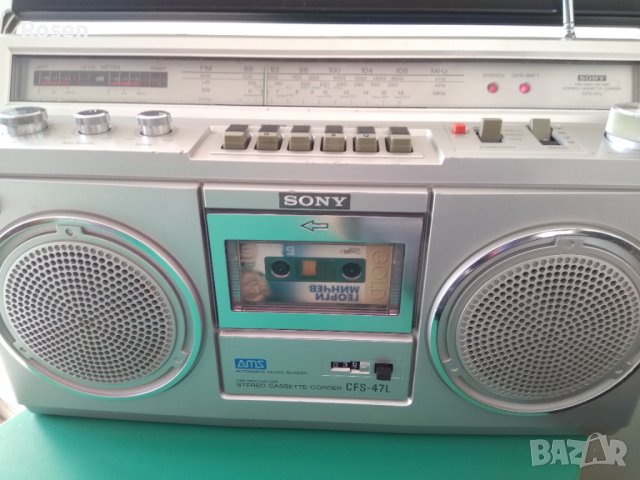 Продавам радиокасетофон Sony cfs 47 L Japan 