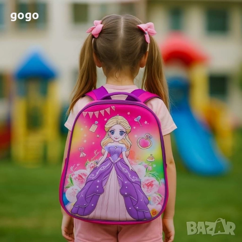 Детски ранички с цветни герои – стил и удобство за училище и игри, снимка 2 - Раници - 51128267