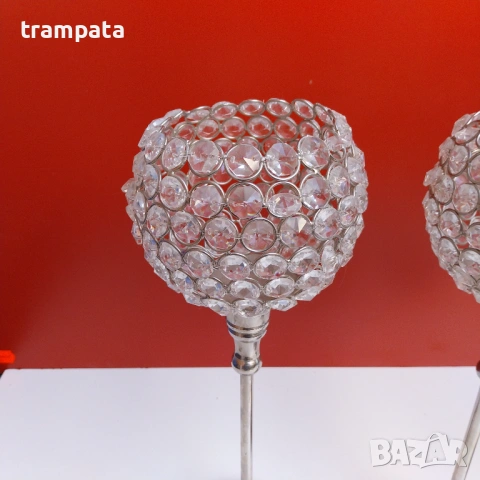 НАЙ ДОБРАТА ОФЕРТА Свещник за чаена свещ , снимка 2 - Декорация за дома - 53067357