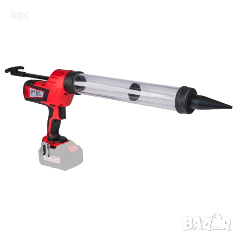 Нов Акумулаторен пистолет за силикон +2 БАТЕРИИ + ЗАРЯДНО Устройство!