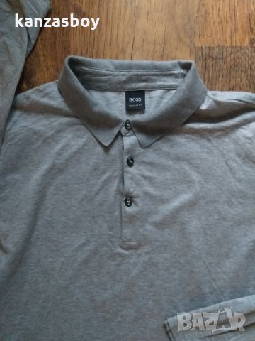 hugo boss mens polo long slieve - страхотна мъжка блуза , снимка 3 - Блузи - 35935707