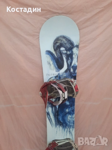Сноуборд BATALEON the Hero 160см. с автомати, снимка 2 - Зимни спортове - 52462060