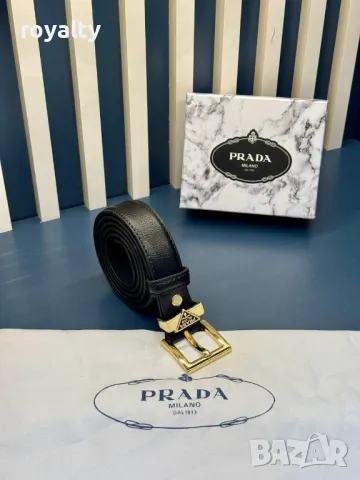 Колани Prad🅰️ - Естествена Кожа, снимка 3 - Колани - 49317141