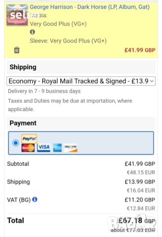 George Harrison ‎– Dark Horse Издание 🇬🇧 UK 1974г -Първа преса  Плочата е GATEFOLD + INSERT  Стил:, снимка 9 - Грамофонни плочи - 52700823