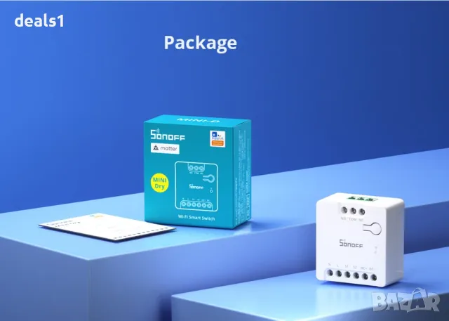 SONOFF MINI Dry WiFi Интелигентен Прекъсвач | MINI-D, снимка 16 - Друга електроника - 48992787
