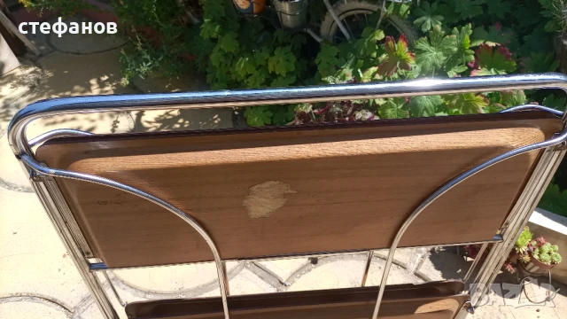 Руска сгъваема помощна масичка на колела, бар масичка, снимка 9 - Други - 50973186