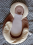 Анатомична бебешка възглавница Babymoov / поставка за сън