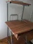 Компактно компютърно бюро с колелца, снимка 2