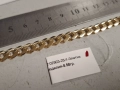 Златна гривна 8,58гр.14к, снимка 3
