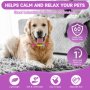Нови 2 броя Регулируема Успокояваща яка за кучета Облекчаване на тревожността, снимка 3