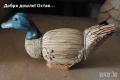 Патка патки фигура птица стари дървени, снимка 14