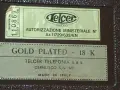 Италиански ретро телефон с 18 каратово злато покритие , снимка 3