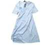 Нова PATRIZIA PEPE Light Blue Shirt Dress Дамска Рокля It 46 (BG L размер)