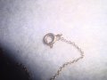 СРЕБЪРНО СЪРЧИЦЕ с НЕЖНА СРЕБЪРНА ВЕРИЖКА СРЕБРО 925 УКРАШЕНИЕ БИЖУ 25641, снимка 5