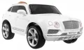 Bentley Bentayga 12V – Детски акумулаторен джип, Бял, EVA гуми, снимка 4