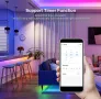 5 метра USB лед лента с дистанционно и блутут, снимка 4