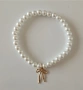 Нежна дамска гривна с перли, снимка 1