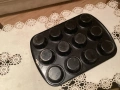 Тава с формички за мъфини 12 бр KAIZER  Немска, снимка 3