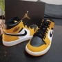 Nike Air Jordan 1 Mid Yellow Ochre Нови Оригинални Мъжки Кецове , снимка 2