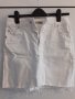 Дамски бели къси дънки на фирма TOPSHOP , снимка 1 - Дънки - 44497165