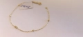Нова-Златна гривна-0,85гр/14кр, снимка 4