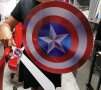 ПВЦ щит "Капитан Америка" с подарък меч, снимка 1 - Други - 38945176