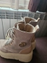 Боти от естествен велур и кожа със топъл хастар.Обути само веднъж, снимка 3