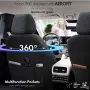 Универсална автомобилна тапицерия Otom Sport Plus, ортопедичен дизайн - Черно/Сиво, снимка 4