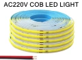 COB LED лента 220V- 4000K, снимка 1