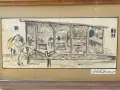 Картина с рисунка на стара кръчма, снимка 2