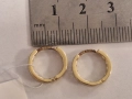 Златни обеци 1,62гр, снимка 3