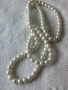 Колие с бели перли 52714, снимка 2