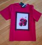 Дамска розова тениска., снимка 1 - Тениски - 44492441